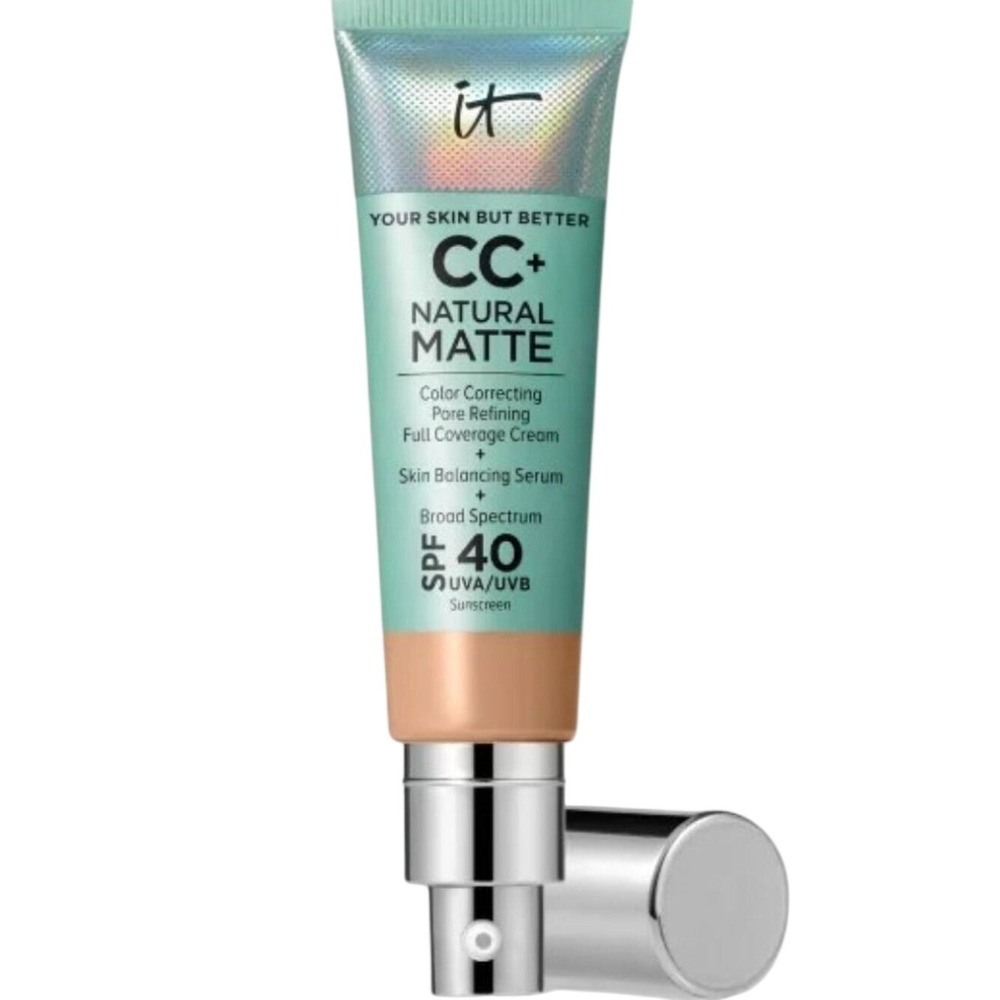 It Cosmetics CC+ Cream  (Natural) Matte Foundation with SPF 40-Neutral Medium